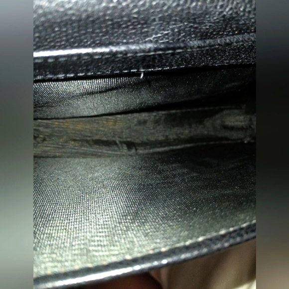 Louis Quatorze Paris Leather Clutch - Picture 3 of 3